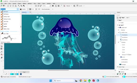 Latest Version of CorelDRAW Graphics Suite Offers 100 Realistic Pixel-Based Brushes, Built on World-Famous Corel Painter Brush Technology